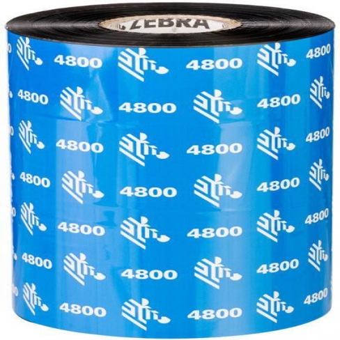Ruban Zebra 04800BK06045 - 60 mm x 450 m - lot de 12