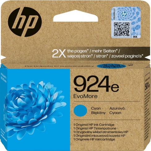 Cartouche d'encre HP 4K0U7NE Cyan - l'unité