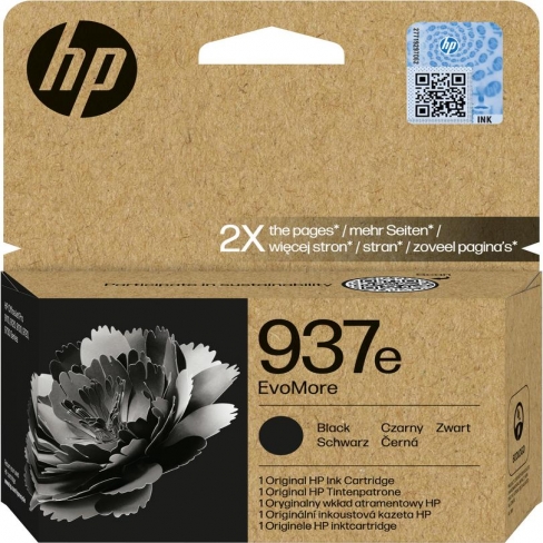 Cartouche d'encre HP 4S6W9NE Noir - l'unité