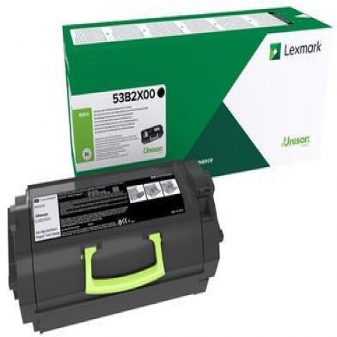 Toner laser Lexmark 53B2X00 - noir - l'unité