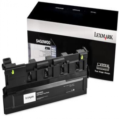 Bouteille de récupération de toner laser usagé Lexmark - 54G0W00 - l'unité