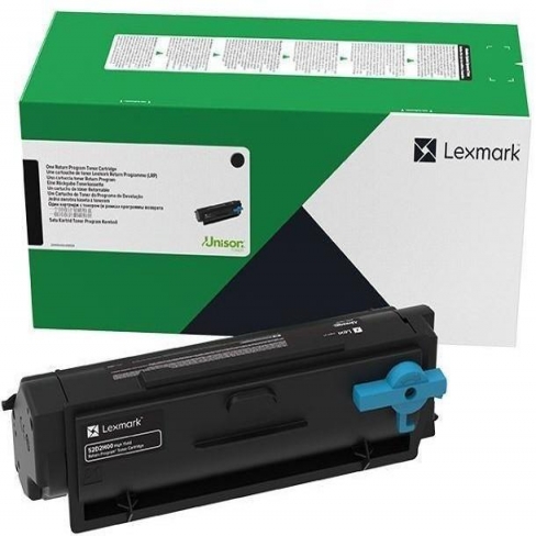 Toner laser Lexmark 55B2000 - noir - l'unité