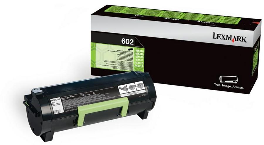 Toner laser Lexmark 602-60F2000 - noir - l'unité