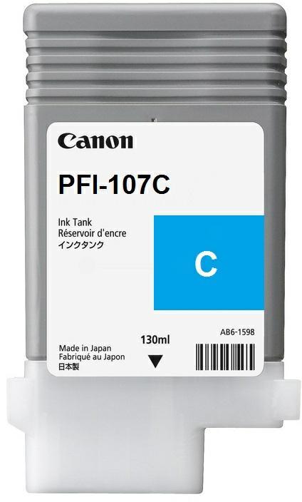 Cartouche d'encre Canon PFI-107C - 6706B001AA - cyan - l'unité