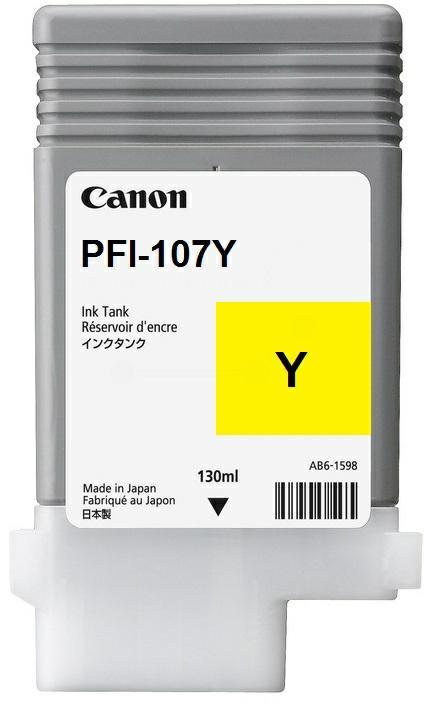 Cartouche d'encre Canon PFI-107Y - 6708B001AA - jaune - l'unité