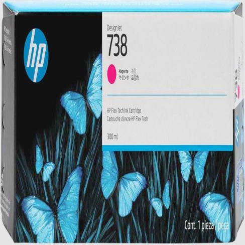 Cartouche jet d'encre HP 676M7A Magenta - l'unité - Grande capacité