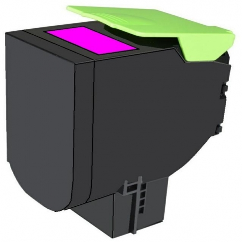 Toner laser longue durée Lexmark 702HM-70C2HME - magenta - l'unité