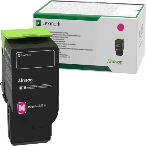 Toner laser Lexmark 75M2HM0 magenta - L'unité