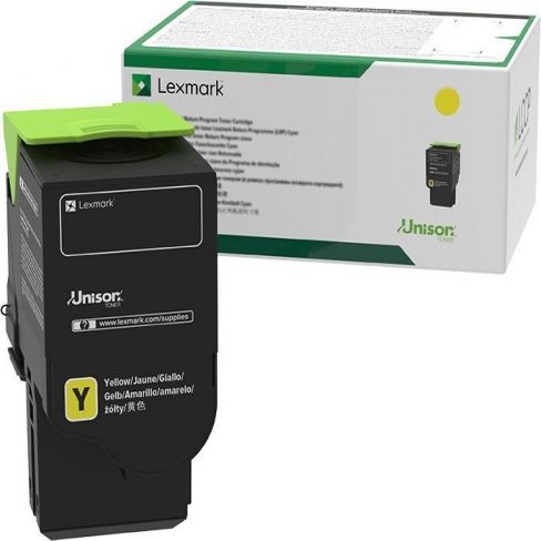 Toner laser Lexmark 75M2HY0 jaune - L'unité