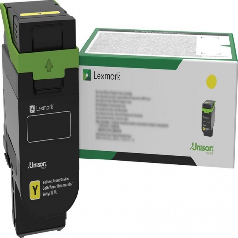 Toner laser Lexmark 75M2XY0 Jaune - l'unité