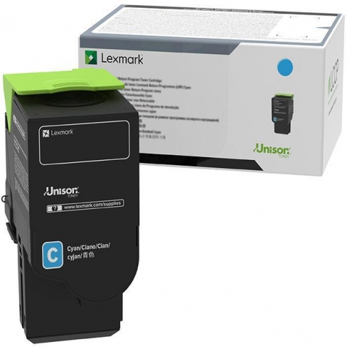 Toner laser Lexmark 78C20C0 - cyan return - l'unité