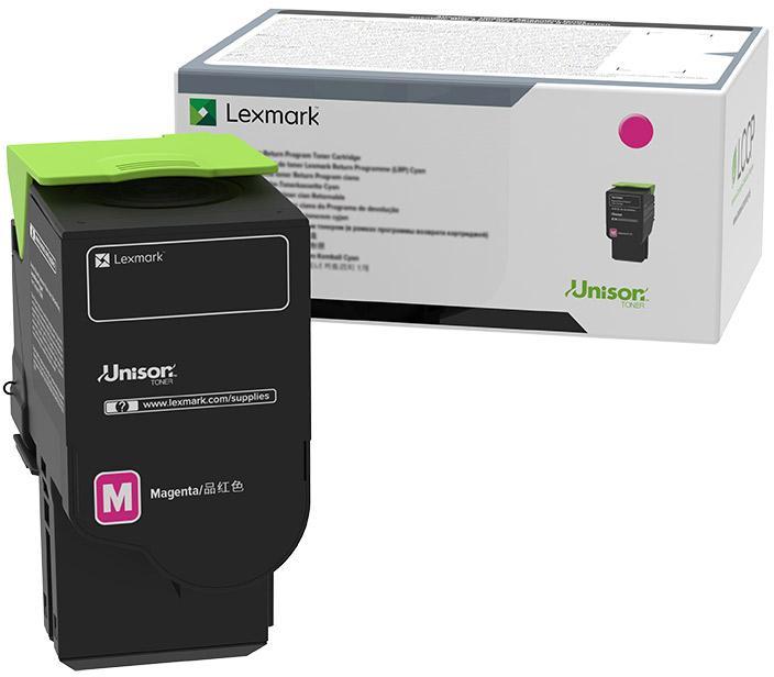 Toner laser Lexmark 78C20M0 - magenta return - l'unité