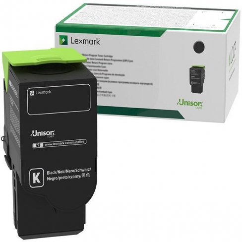 Toner laser ultra longue durée Lexmark 78C2UK0 - noir return - l'unité