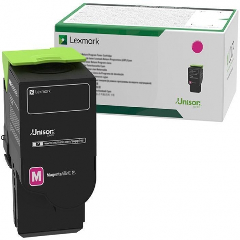 Toner laser ultra longue durée Lexmark 78C2UM0 - magenta return - l'unité