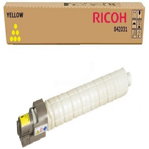 Toner laser Ricoh 888641 - jaune - l'unité