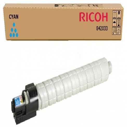 Toner laser Ricoh 888643 - cyan - l'unité