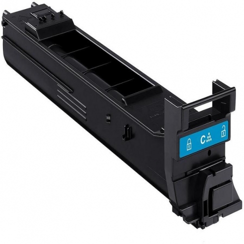 Toner laser haute capacité Konica Minolta 39281047329 - cyan - l'unité