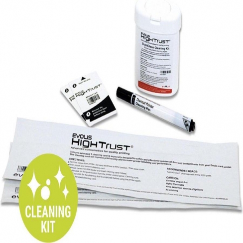 Kit de nettoyage Evolis ACL002 - l'unité