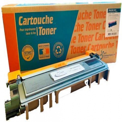 Toner laser compatible remanufacturé Brother TN2310-2320 noir - l'unité