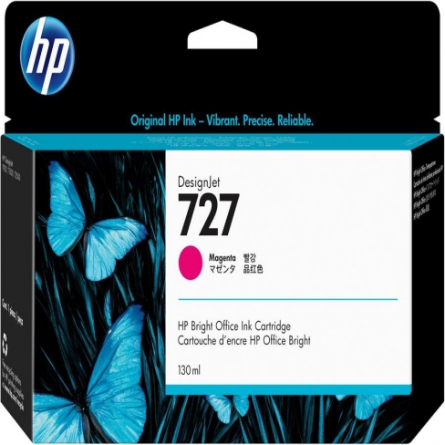 Cartouche d'encre HP 727 B3P20A - magenta - l'unité