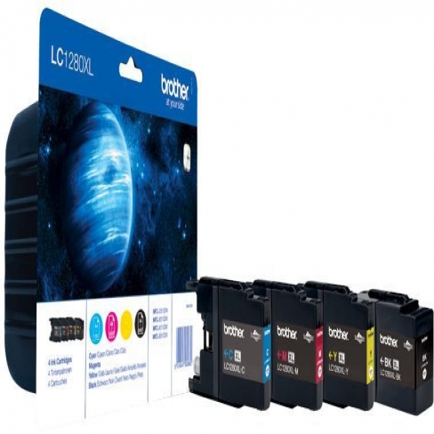 Cartouche d'encre Brother LC1280XLVALBP - noir et 3 couleurs - le pack