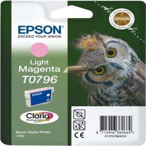 Cartouche d'encre Epson C13T07964010 - magenta clair - l'unité