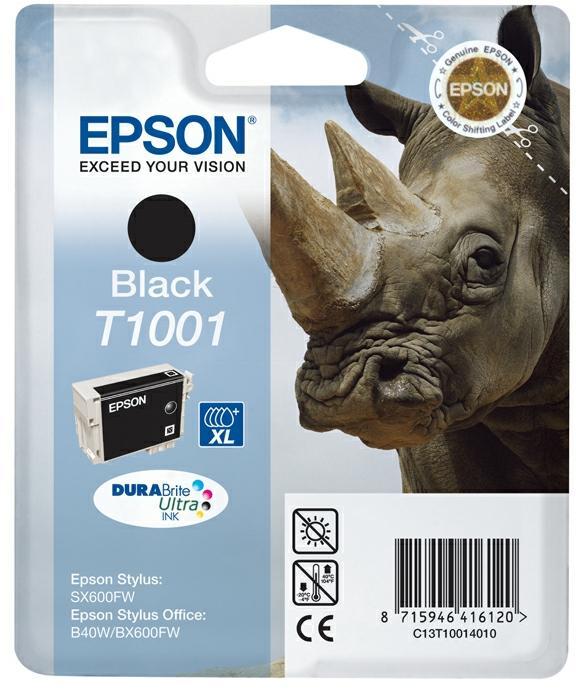 Cartouche d'encre Epson T100140 - noir - l'unité