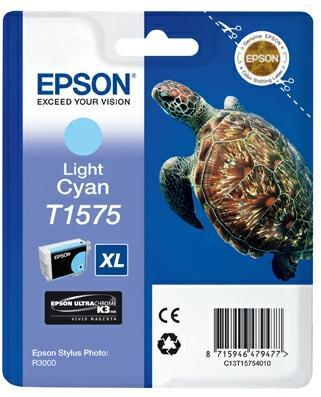 Cartouche d'encre Epson C13T157540 - cyan clair - l'unité