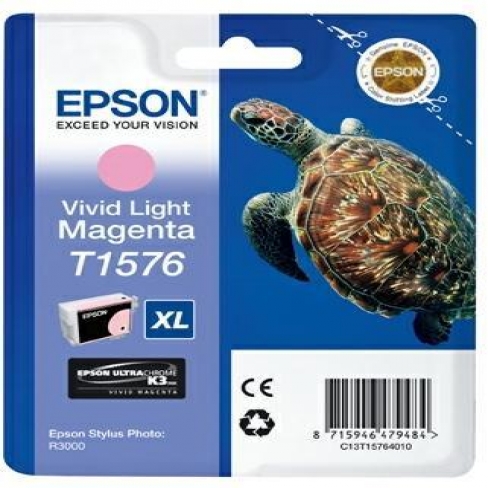 Cartouche d'encre Epson C13T157640 - magenta clair - l'unité