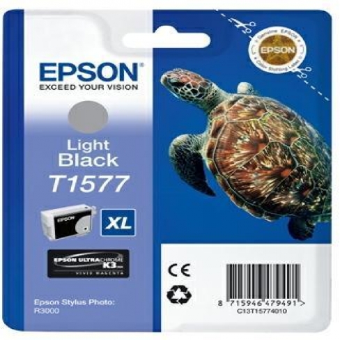 Cartouche d'encre Epson C13T157740 - gris - l'unité