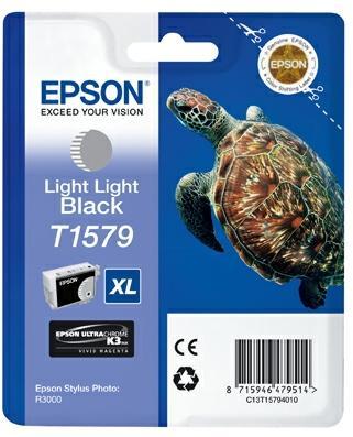 Cartouche d'encre Epson C13T157940 - gris clair - l'unité