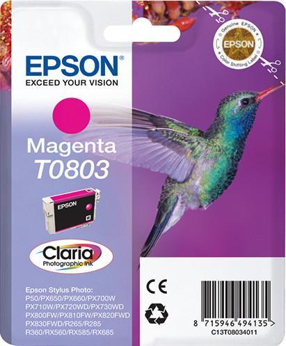 Cartouche d'encre Epson C13T08034021 - Claria - magenta - l'unité