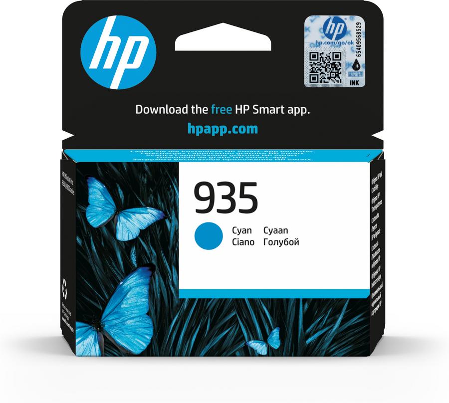 Cartouche d'encre HP 935 C2P20AE - cyan - l'unité