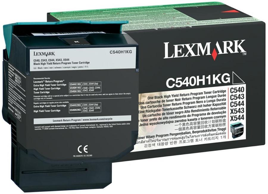 Toner laser Lexmark C540H1KG - noir - l'unité