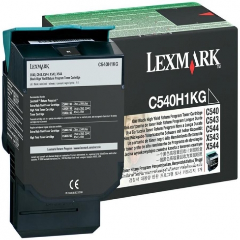 Toner laser Lexmark C540H1KG - noir - l'unité