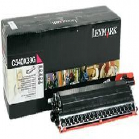 Développeur Lexmark C540X33G - magenta - l'unité