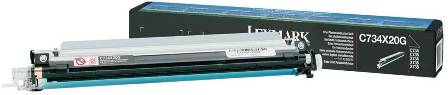 Photoconducteur Lexmark C734X20G - noir - l'unité