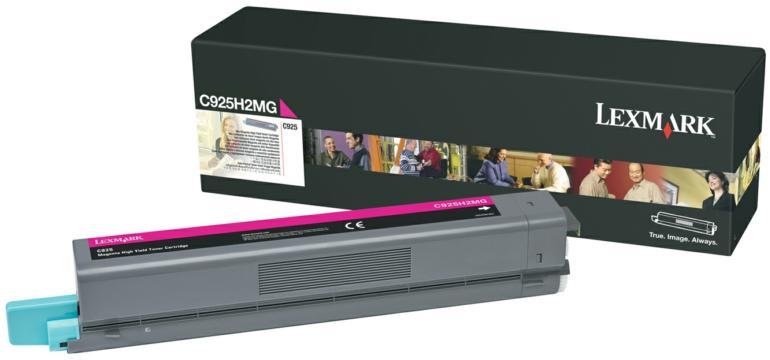 Toner laser Lexmark C925H2MG - magenta - l'unité