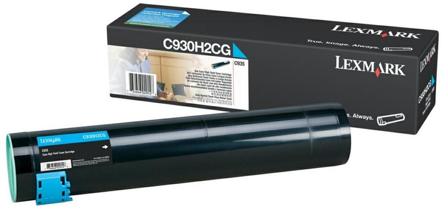 Toner laser Lexmark C930H2CG - cyan - l'unité