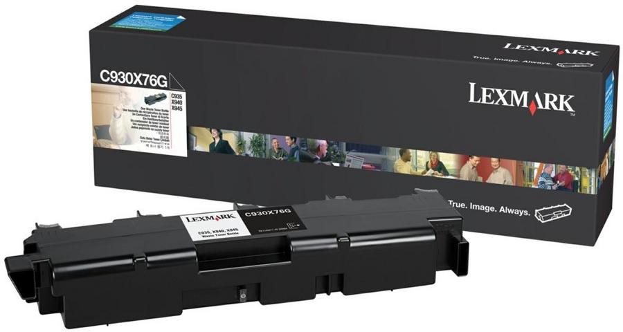 Bouteille de récupération de toner laser Lexmark - C930X76G - l'unité