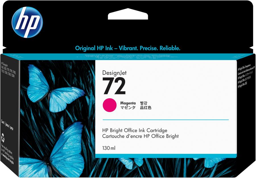 Cartouche d'encre HP C9372A - magenta - l'unité