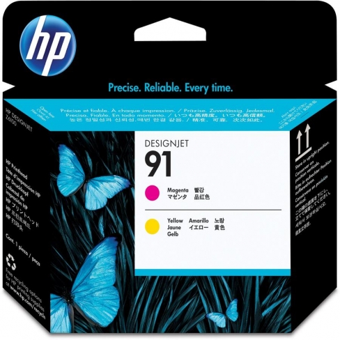Tête d'impression HP C9461A - magenta + jaune - l'unité