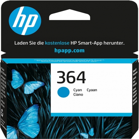 Cartouche d'encre HP CB318EE - cyan - l'unité
