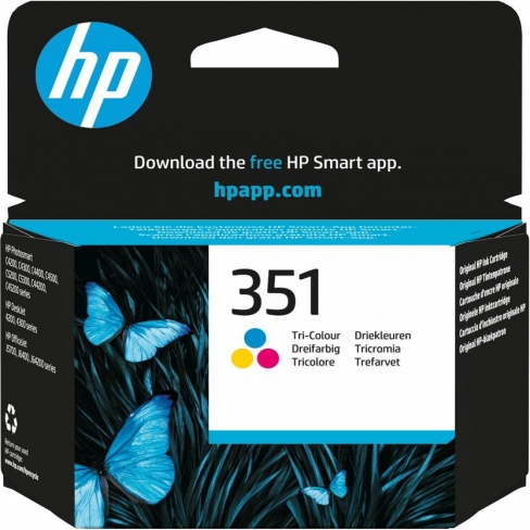 Cartouche d'encre HP CB337EE - couleur - l'unité