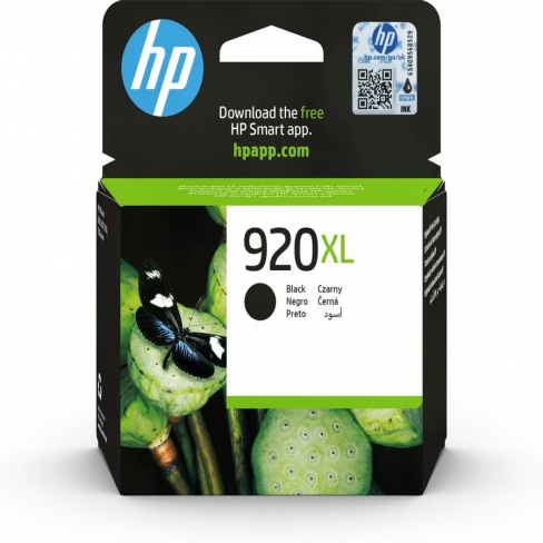 Cartouche d'encre HP 920XL - CD975AE - noir - l'unité