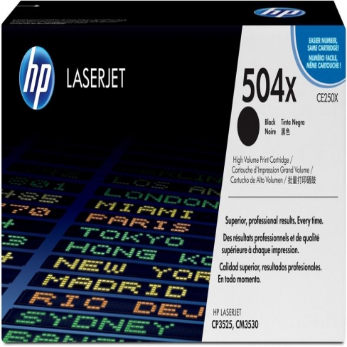 Toner laser HP CE250X - noir - l'unité