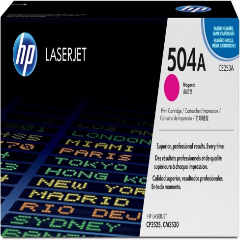 Toner laser HP CE253A - magenta - l'unité