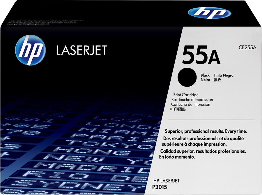 Toner laser HP CE255A - noir - l'unité