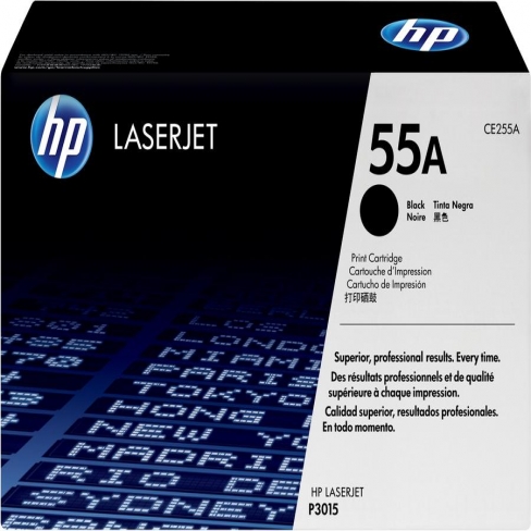 Toner laser HP CE255A - noir - l'unité