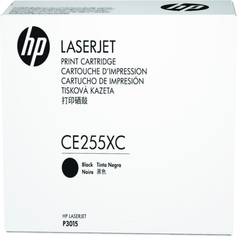 Cartouche - CE255XC - HP - noir - par 1